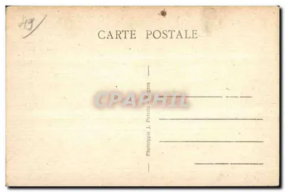 Angers — Praça do Ralliement e rua Lenepveu — Fototipo J. Poterie — Verso