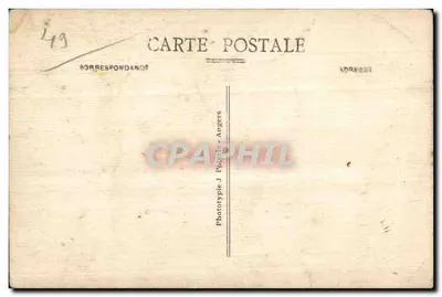 Nowe Sklepy Nowych Galerii A. B. - Angers - Plac Zgromadzenia - Rue d'Alsace — Rewers
