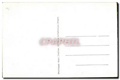 Angers — Widok z części Ogrodu Mail — Phototypie Maur. Chrétien — Rewers