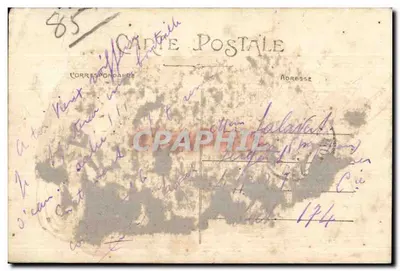 St-Jean-de-Monts (Vendée) — À l'orée de la forêt, au loin le marais — éditeur Artaud et Nozais, Nantes — Verso