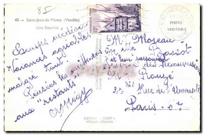 Bourine — Saint-Jean-de-Monts (Vendée) — Wydawnictwo Caby — Rewers