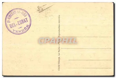 St-Vincent-sur-Jard (Vendée) - Cozinha - Sala de jantar de Mr. G. Clémenceau — Verso