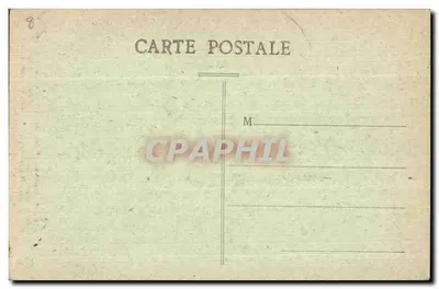 Tiffauges (Vendée) — Ruïnes van het Kasteel — Inwendige zaal — Lib. Jehly Poup.n, Mortagne — Achterkant
