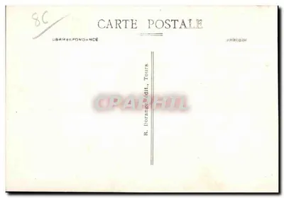 La Roche-Posay (Vienne) — O Ponte suspensa sobre a Creuse — R. Dorange, editor — Verso