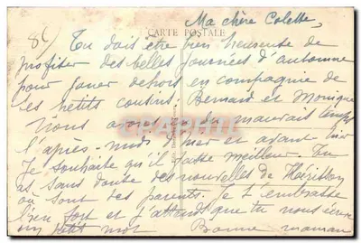 La Roche-Posay-les-Bains (Vienne) — O Castelo (Cassino) — R. D. — Verso