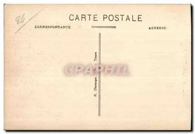 Estação Termal de La Roche-Posay (Vienne) — O Donjon — Verso