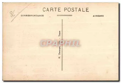 La Roche-Posay (Vienne) — A Creusa e o Ponte do Caminho de Ferro — n°9 — Verso