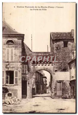 A Porta da Cidade — Estação Termal de La Roche-Posay (Vienne)