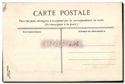 La Roche Posay - Vista da Vienne — série de 15, editada por L.V. & Cie — Verso