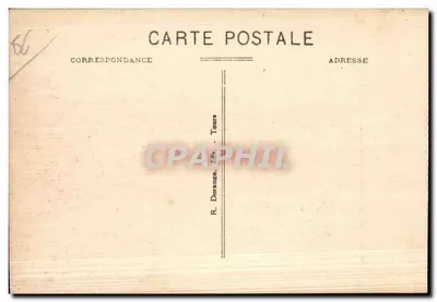 La Roche-Posay (Vienne) — Katedra i Dolina Creuse — nieznany wydawca, nr serii 6 — Rewers
