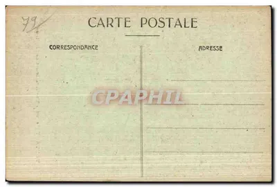 Vouvant (Vendée) — Vista interna da igreja — Coleção A. Holton, Fonte-sy-le-Camis — Verso