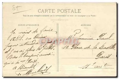 Vouvant (Vendée) - A Torre Mélusine — Coleção A. Robin Fontenay-le-Comte, n°1515 — Verso