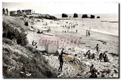 Plage des Pinneaux — Sion-sur-l'Océan (Vendée) — Éditeur Gaby