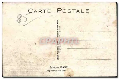 Le Passage du Goa — karikatura humorystyczna — Wydawnictwo Gaby, nr 12 — Rewers