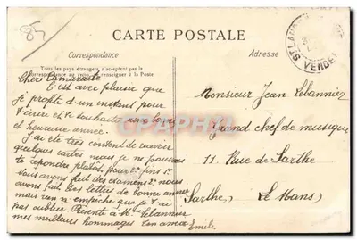 L'Endée - Rocheservière — Zamek P... — Rewers
