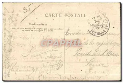 St-LAURENT-sur-SÈVRE — Igreja — L.B. Pouglin, Mortagne — Verso