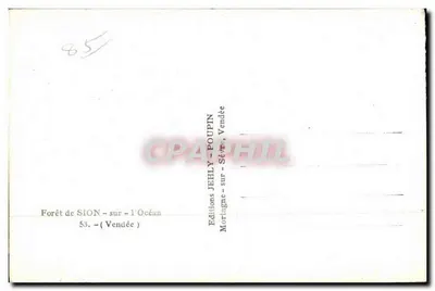 Las Sion-sur-l'Océan — Vendée — Wydawnictwo Jehly-Poupin — Rewers