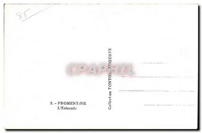 L'Estacade — Fromentine — kolekcja Tonton-Auguste — Rewers