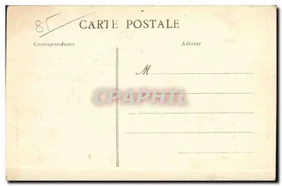 Sainte-Hermine e Arredores — Estudo de Chapéus — Louis Poupin, Mortagne — Verso