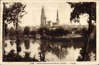 Saint-Laurent-sur-Sèvre (Vendée) — Paisagem — 1138