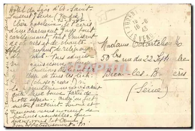 Saint-Laurent-sur-Sèvre (Vendée) — Paisagem — 1138 — Verso