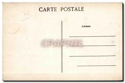 Poitiers (Vienne) — Dolina Clain — Coteau de Rochereull (widok z młyna Chasséigne) — Jafte Robuchon, fot. Pottiers - 850 — Rewers