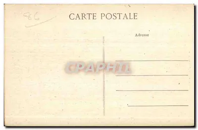 Poitiers (Vienne) — Ogólny widok na Clain — Julius Robaccon, fot. Poitiers, 1934 — Rewers