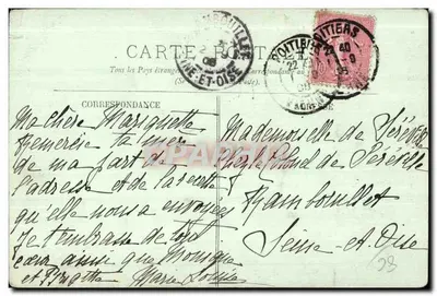 Poitiers — Huis van de 16e eeuw — LL. n°42 — Achterkant