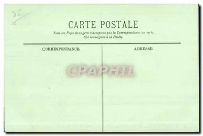 Poitiers — Paleis van Justitie — De Kachel van de Graven van Poitiers — LL — Achterkant