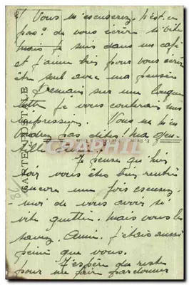 Poitiers (Vienne) — Rocher de Coligny i most Joubert — A.P. — Rewers