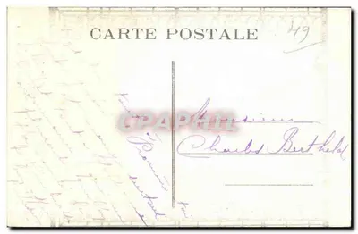 Kaplica Champ-des-Martyrs d'Avrillé — Pani Dean de Luigne i jej trzy córki — M.-&-Lr. — Rewers
