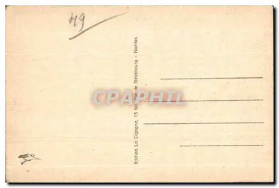 Ségré — Vale da Verzée — Edição La Cigogne, Nantes — Verso