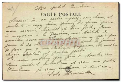 La Pommeraye (Meuse-et-Lorraine) — A Comunidade — Amp. Frédémy, Beauvais — Verso