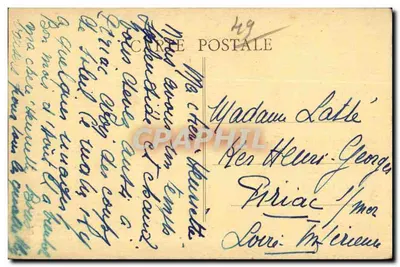 Les Ponts-de-Cé (M.-et-L.) — Estátua de Dumnacus no Grande Pont — Verso