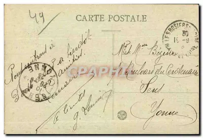 Les Rosiers (M.-et L.) — L'Hôtel de Ville — L. V., phot. — Reverso