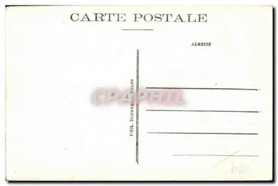 Fontevrault (M.-et-L.) — Die Abtei, La Tour d'Evrault — Edit. Dorange-Tours — Rückseite