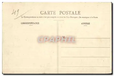 Chalain-la-Potherie (M.-et-L.) — The Castle — Jumelle Bellieni — Back