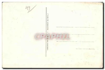 Castelo de Plessis-Villoutreys — O Tapete Verde — Chaudron-en-Mauges (M.-et-L.) — Verso