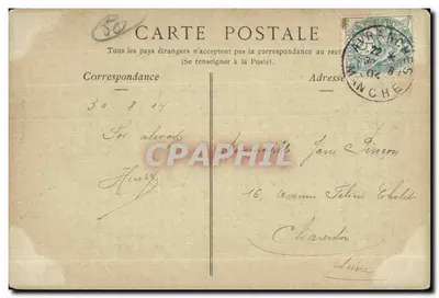 Avranches — Estátua de Valhubert — Coleções ND Fot — Verso
