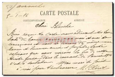 Avranches — Instituut Notre-Dame — LL — Achterkant