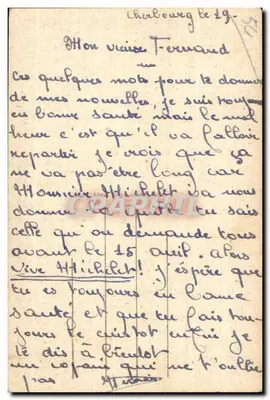 Cherbourg — Panorama della Città e dei Moli — Alex — Verso