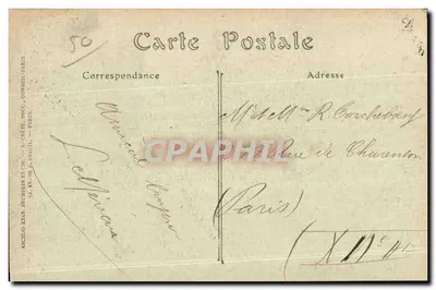 Cherbourg — Torpedoboek entrando in de kade — JAD HOC — Achterkant