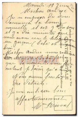 Cherbourg — Um canto do Jardim Público — G. Arraud, n°97 — Verso