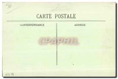 Cherbourg — Estudo de onda na Praça Napoléon em um dia de tempestade — Coleção P. B., Cherbourg — Verso