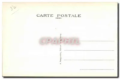 Cherbourg — Przegląd portu i nabrzeża Culigny — A. Becquemin, Wydawca - Cherbourg — Rewers