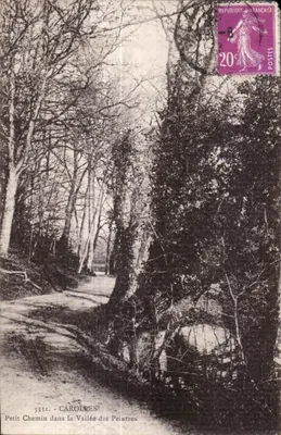 Carolles — Pequeno Caminho na Vale dos Pintores — editor desconhecido, n° 3331