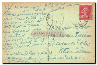 Carolles — Dolina Malowników — Wydawnictwo E. Lecoltrey, nr 347 — Rewers