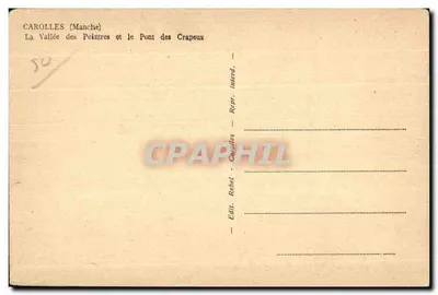 Carolles (Manche) — Dolina Peinur i Most Crapeaux — Rebel — Rewers