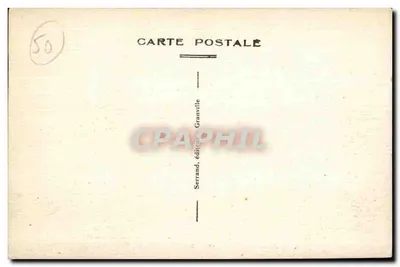 Granville — Igreja de São Paulo — editor Serrand, Granville — Verso
