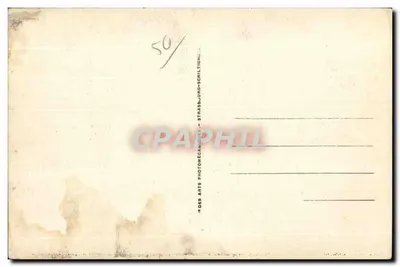 Granville — Panorama da Praia — Bilhete postal antigo 227 — Verso